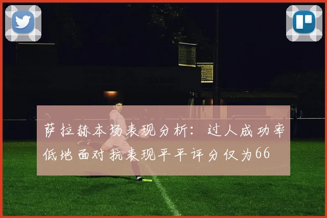 萨拉赫本场表现分析：过人成功率低地面对抗表现平平评分仅为66
